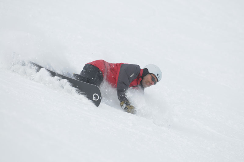 Snowboarding in Zinal (CH) - 2009